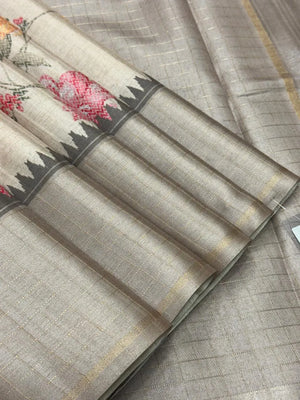 Lightweight Tussar Silk Crepe