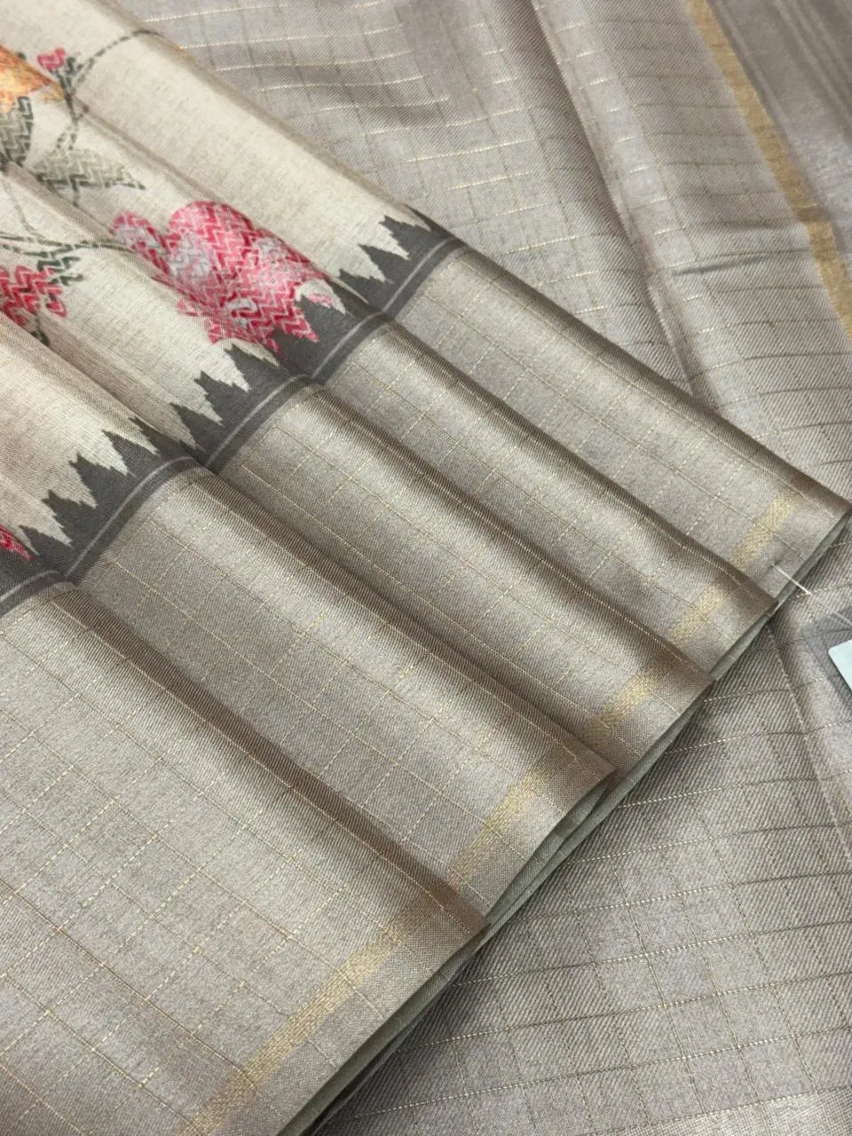 Lightweight Tussar Silk Crepe