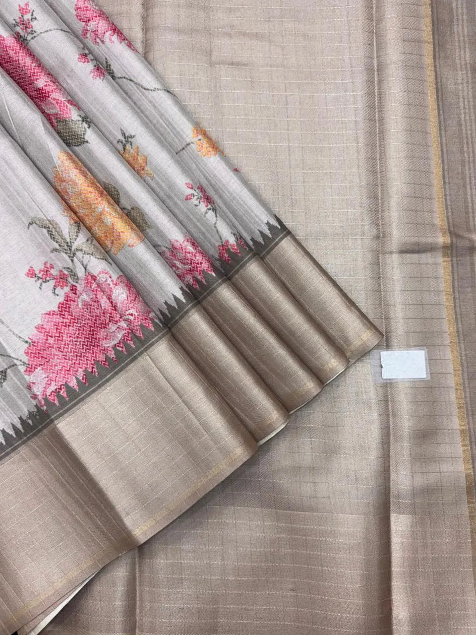 Lightweight Tussar Silk Crepe