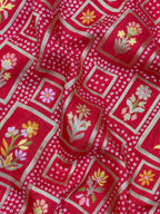 Semi Khaddi Georgette Saree – Traditional Charm with a Lightweight Feel
