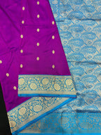 Pure Dupion Silk Saree with Classic Elegance-Silken Aura
