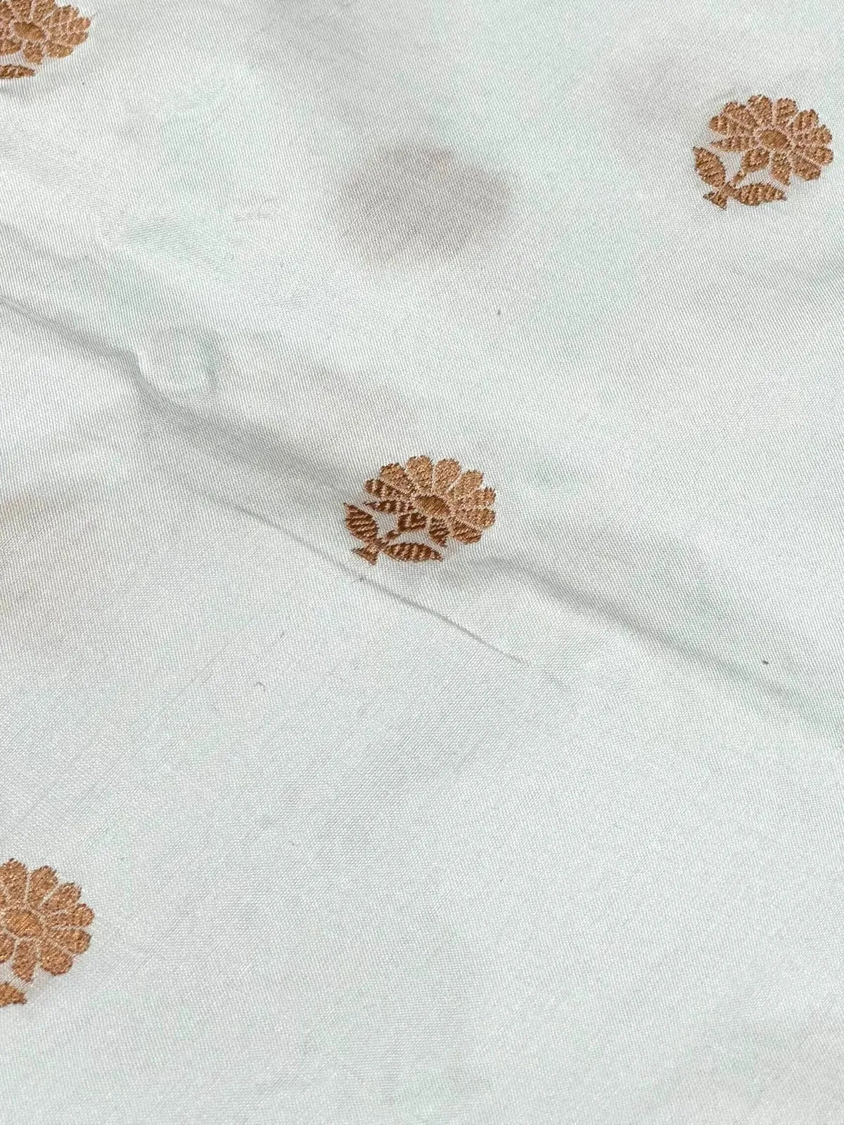 Pure Dupion Silk Saree with Classic Elegance-Silken Aura 