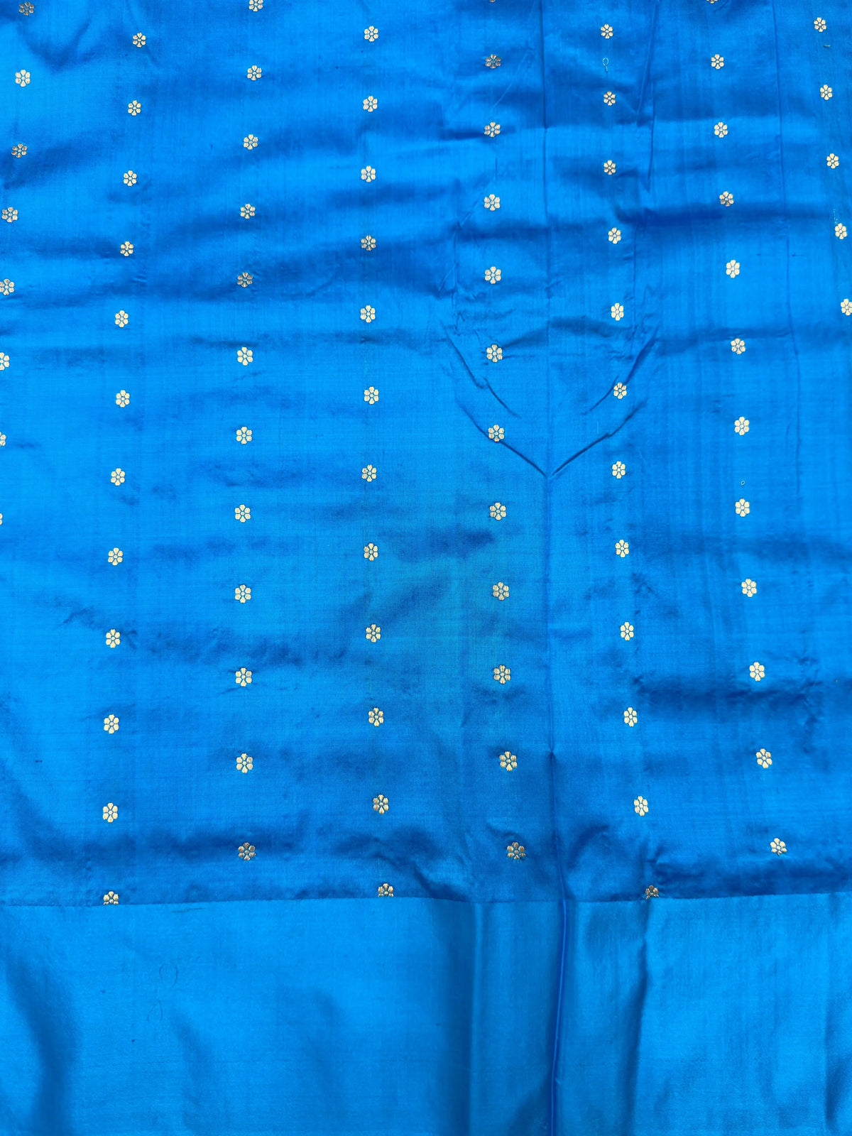 Pure Dupion Silk Saree with Classic Elegance-Silken Aura