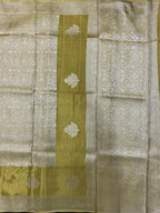 Designer Mashru Silk Saree with Rich Shine & Soft Texture (Silky Banarasi)