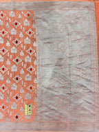 Charming Pure Georgette Silk Saree with Smooth Texture (Velvet) 