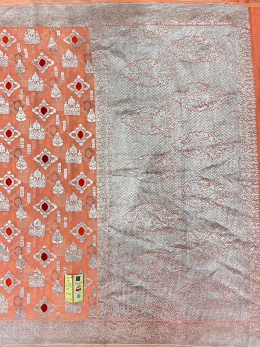 Charming Pure Georgette Silk Saree with Smooth Texture (Velvet) 
