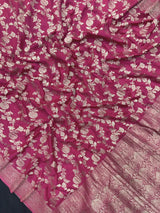 Designer Georgette Saree – A Touch of Modern Grace-Simran Jaal 