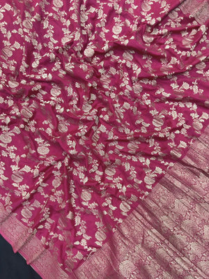 Designer Georgette Saree – A Touch of Modern Grace-Simran Jaal 