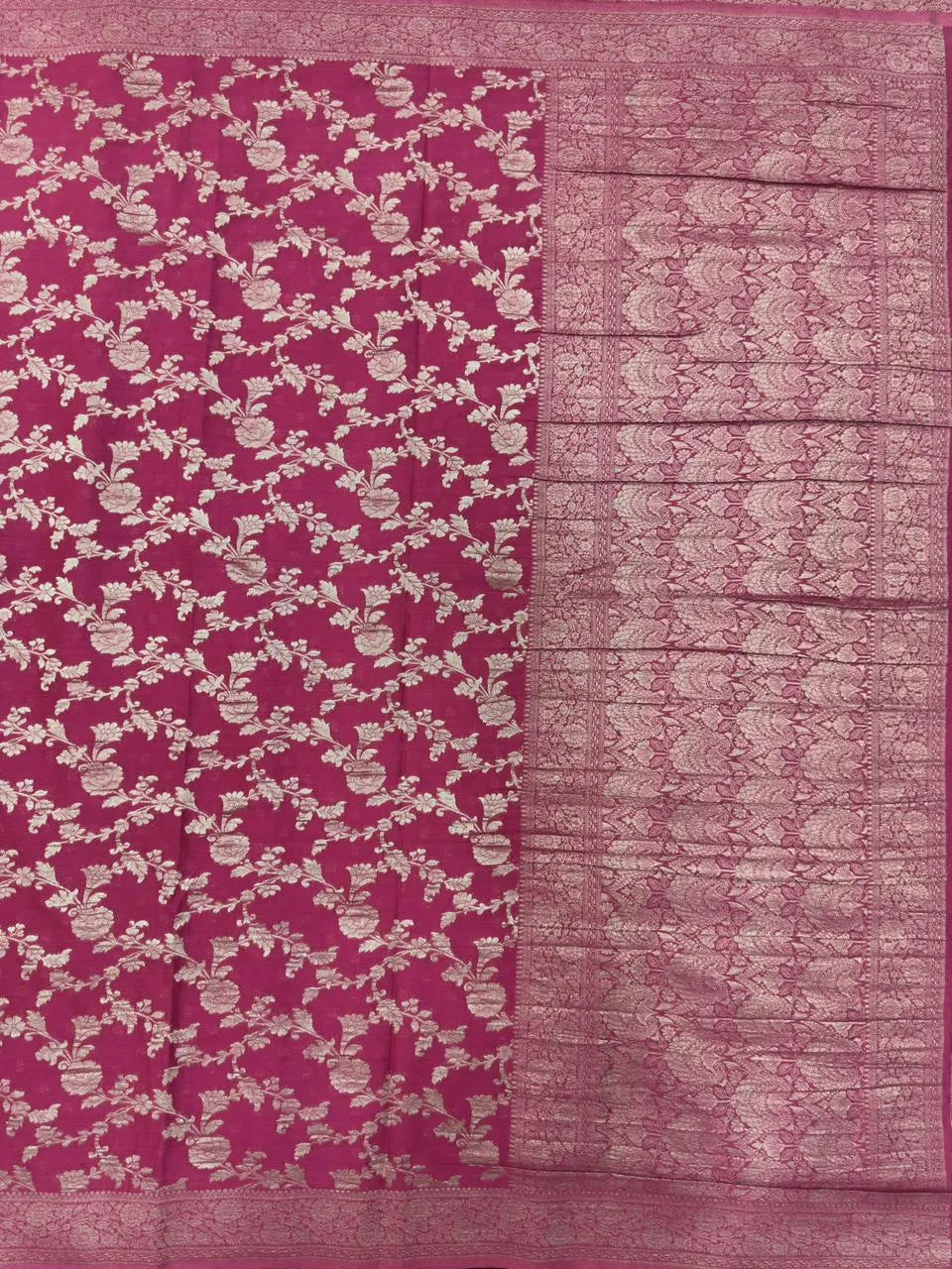 Designer Georgette Saree – A Touch of Modern Grace-Simran Jaal 