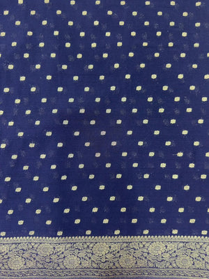 Designer Georgette Saree – A Touch of Modern Grace-Simran Jaal 