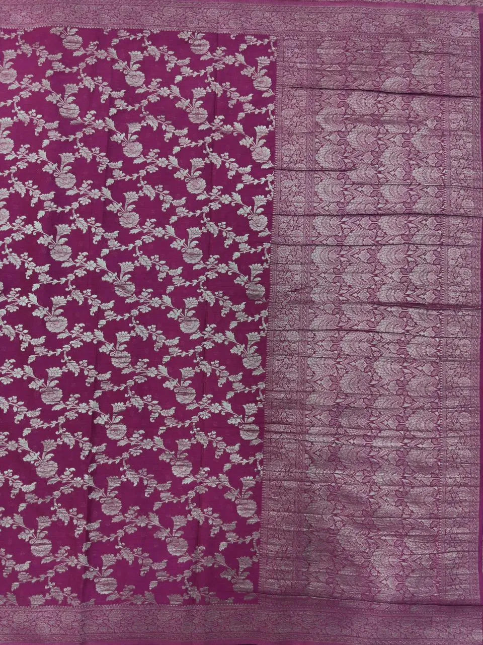 Designer Georgette Saree – A Touch of Modern Grace-Simran Jaal 