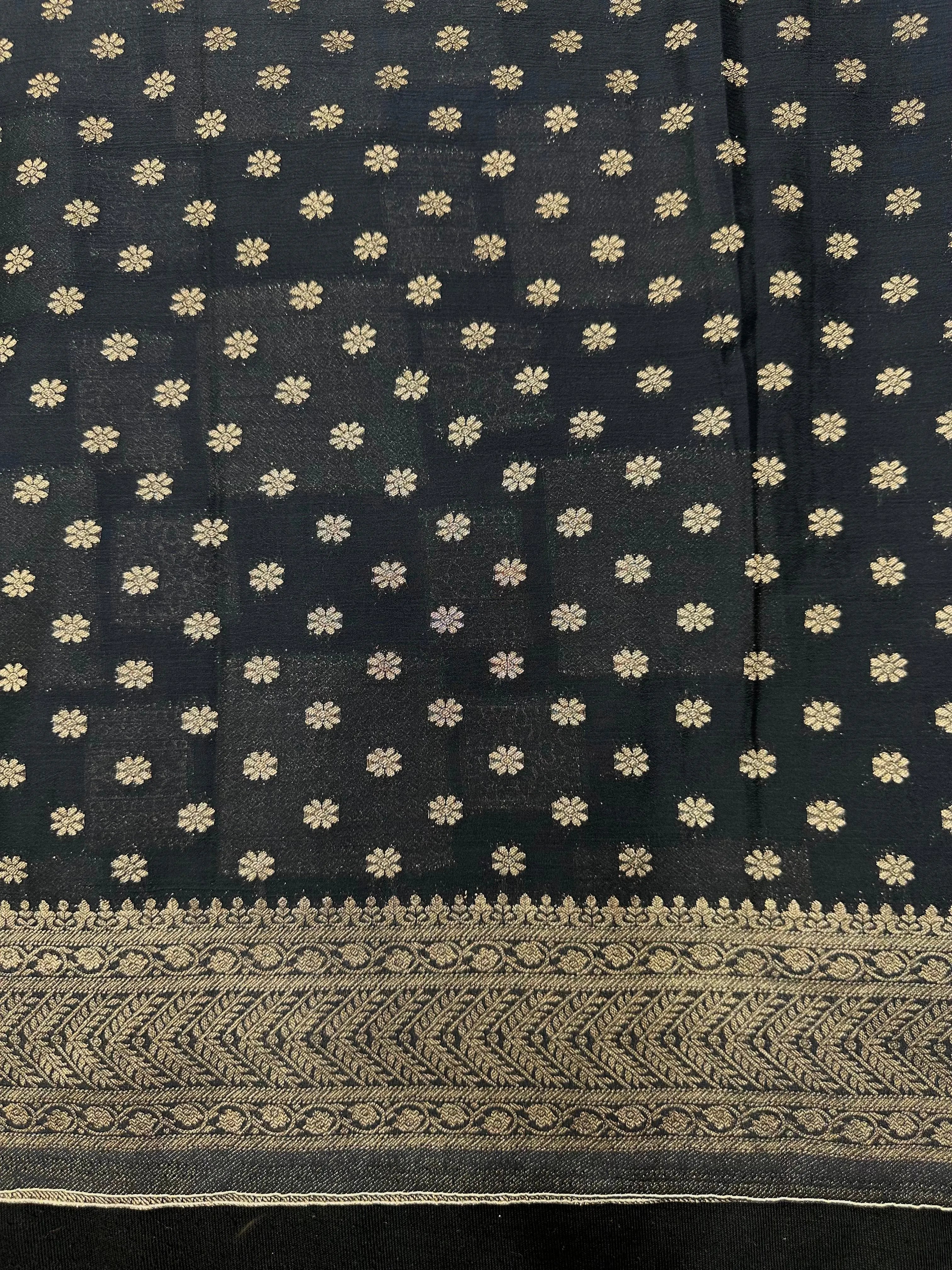 Designer Georgette Saree – A Touch of Modern Grace-Simran Jaal