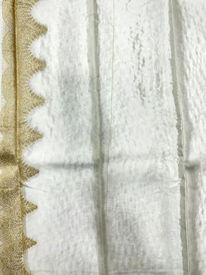 Classic Raw Mango Silk Saree – Perfect Blend of Style & Tradition-Sindarshan