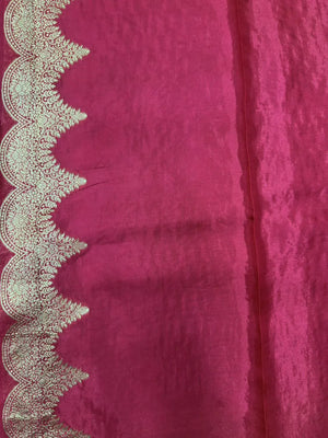 Classic Raw Mango Silk Saree – Perfect Blend of Style & Tradition-Sindarshan