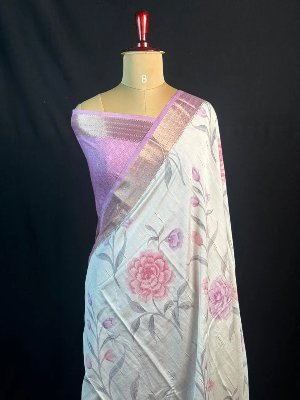 Musk Cotton Saree – Soft Comfort with Everyday Elegance 