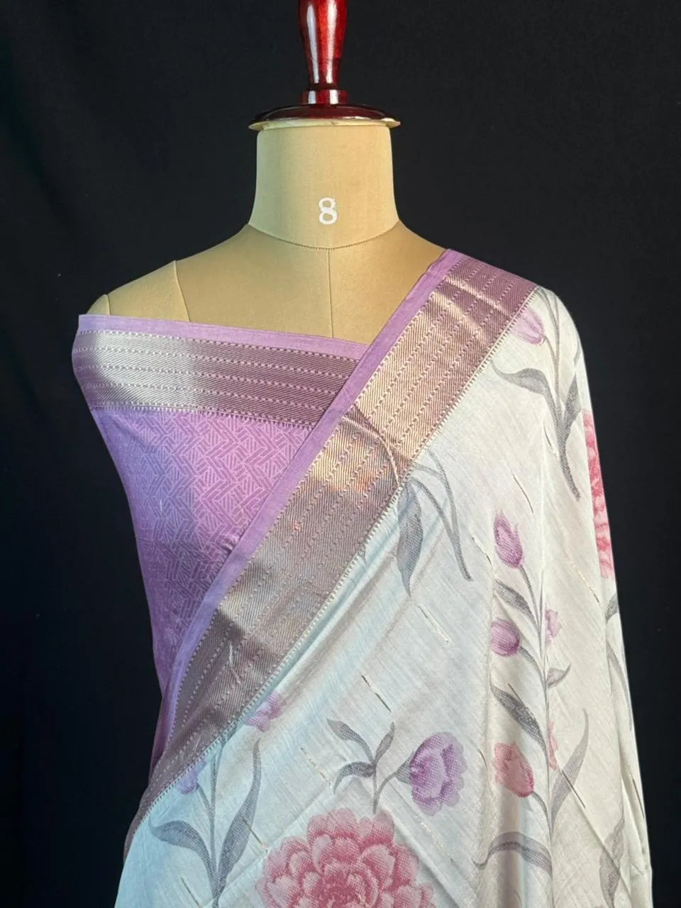 Musk Cotton Saree – Soft Comfort with Everyday Elegance 