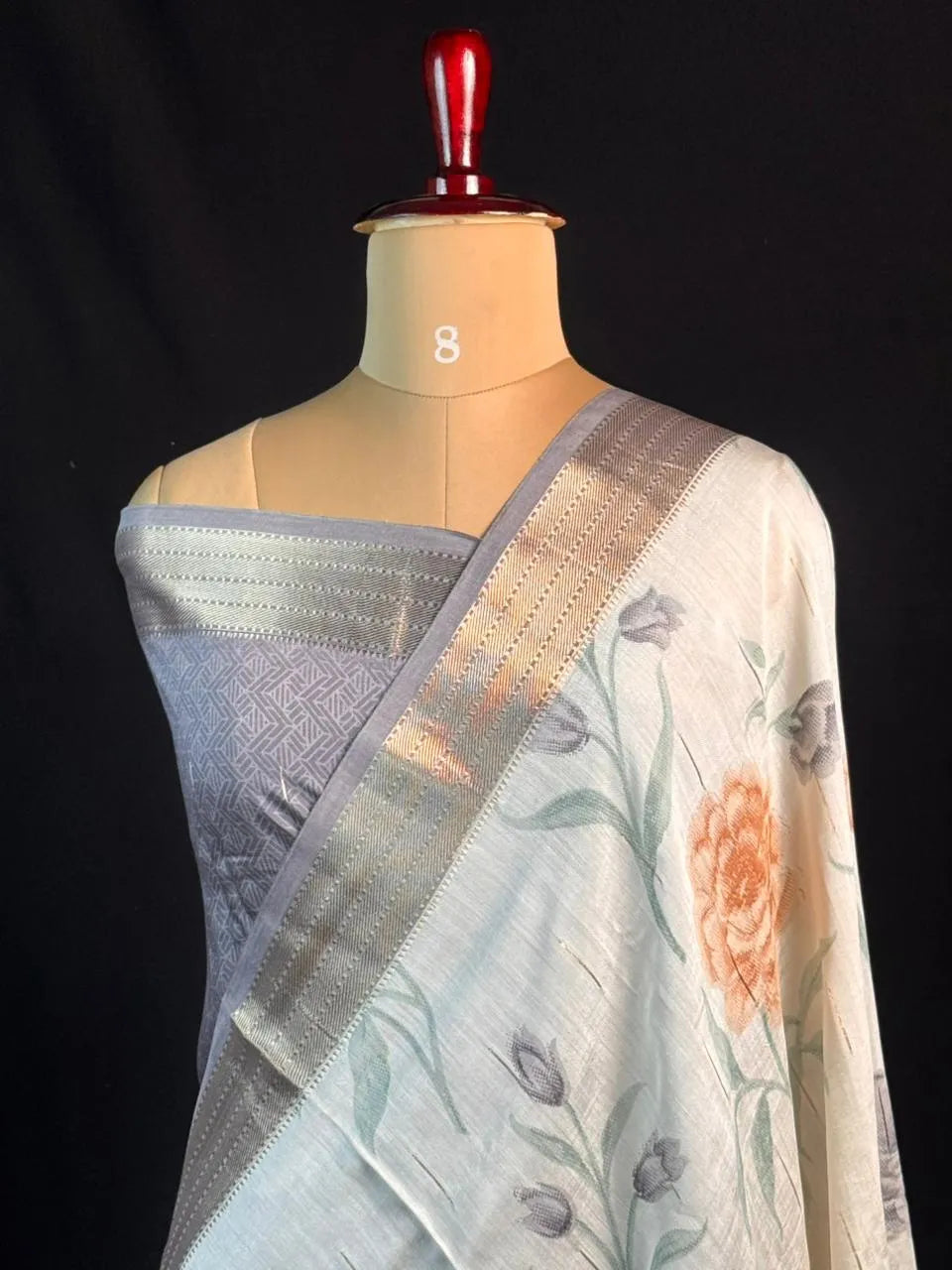 Musk Cotton Saree – Soft Comfort with Everyday Elegance 