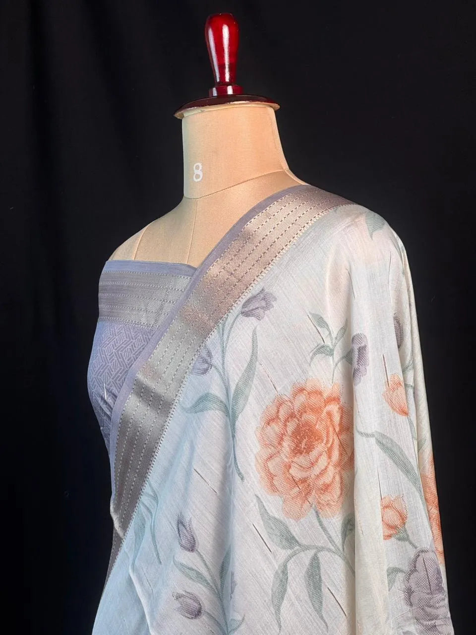 Musk Cotton Saree – Soft Comfort with Everyday Elegance 