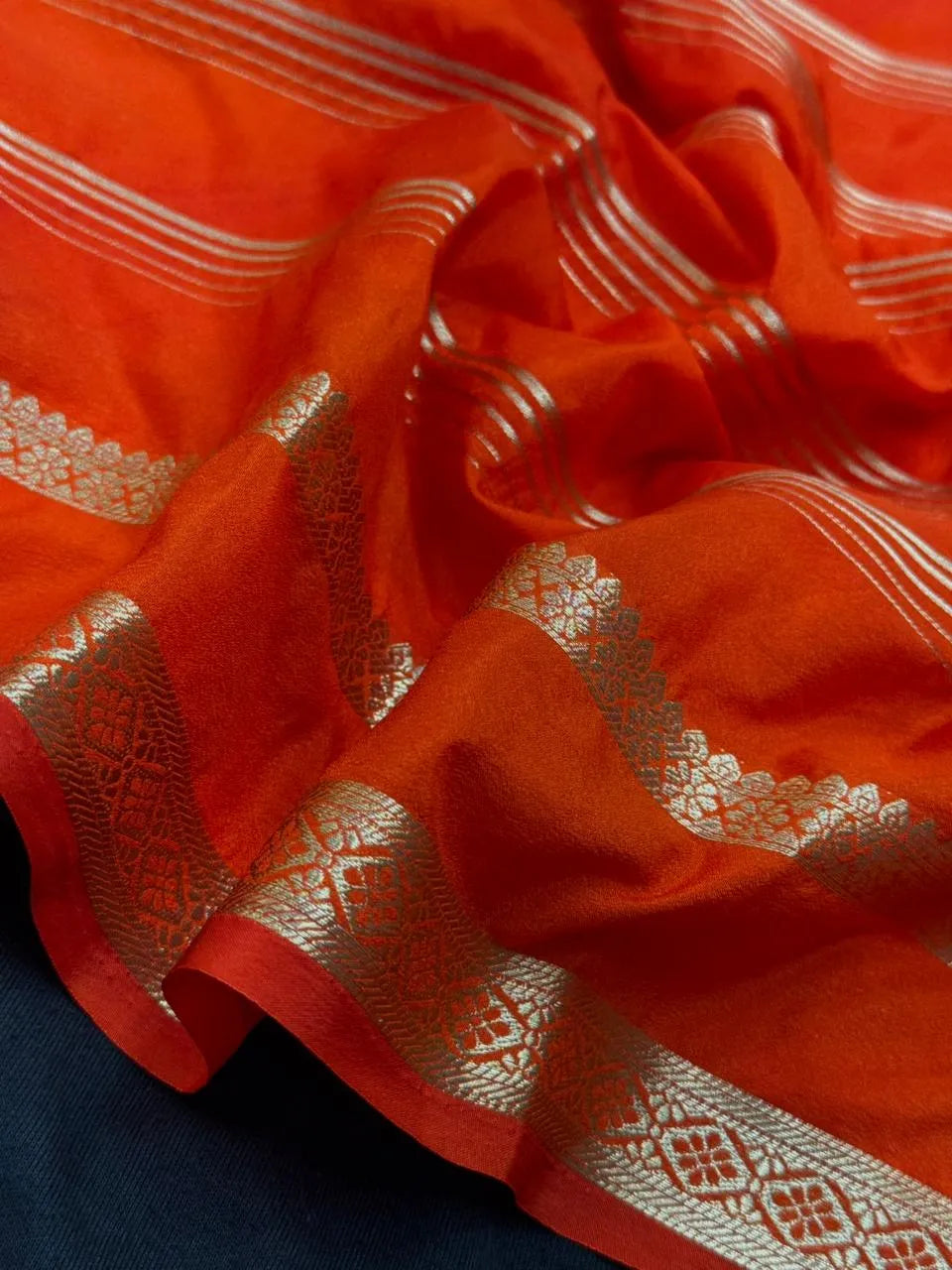 Featherlight Soft Crepe Silk Saree