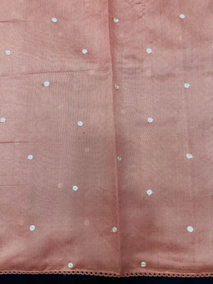 Lightweight Kota Saree with Classic Aari Work Detailing-Kota Aari Work