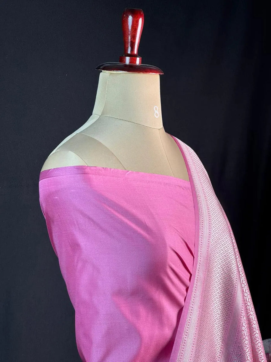 Graceful Semi Silk Saree for Women – Lightweight for Festive