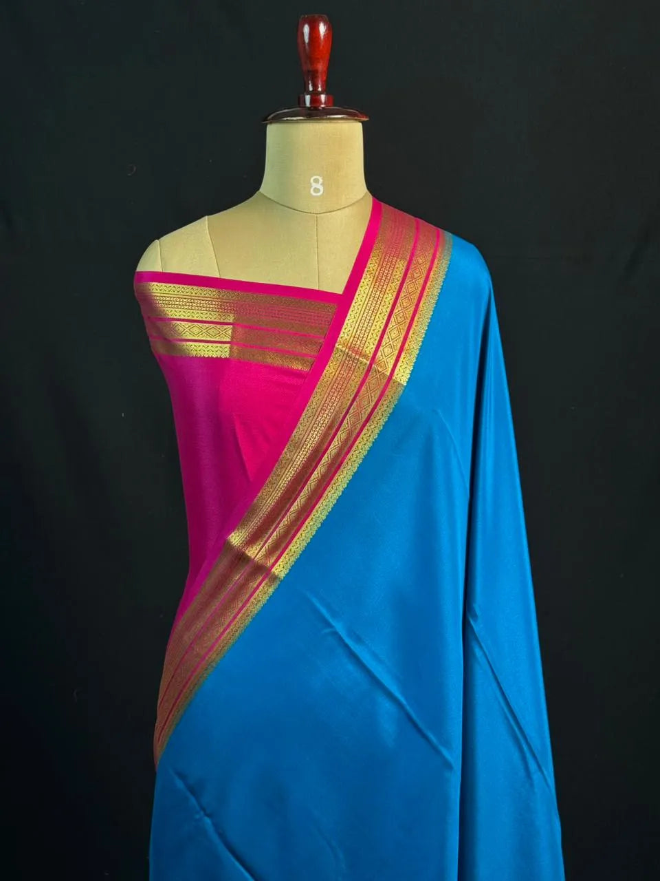 A Symbol of Tradition – Pure Mysore Silk Saree