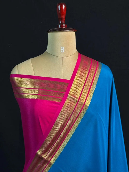 A Symbol of Tradition – Pure Mysore Silk Saree