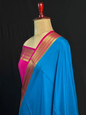 A Symbol of Tradition – Pure Mysore Silk Saree