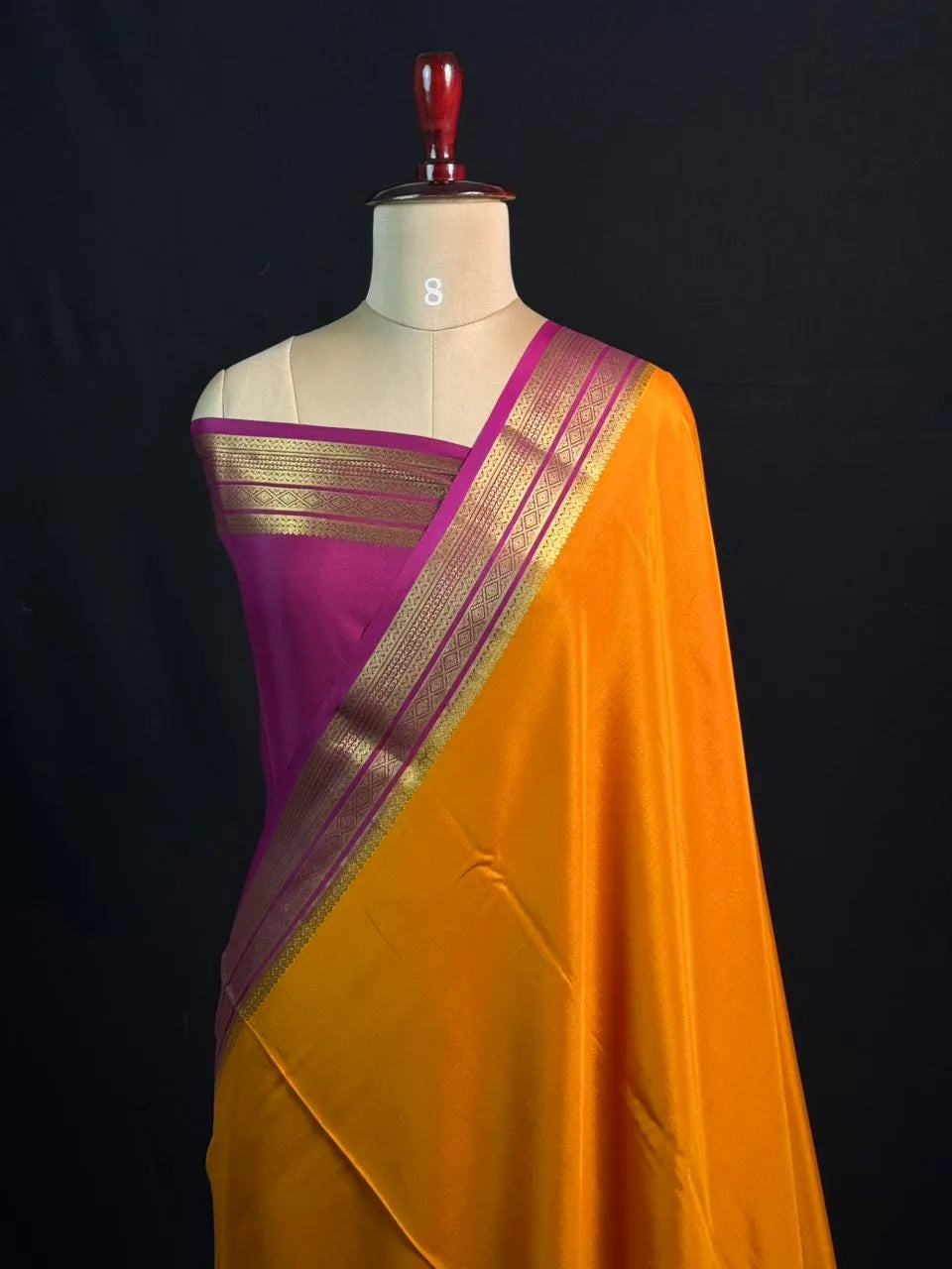 A Symbol of Tradition – Pure Mysore Silk Saree