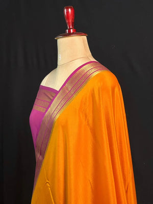 A Symbol of Tradition – Pure Mysore Silk Saree
