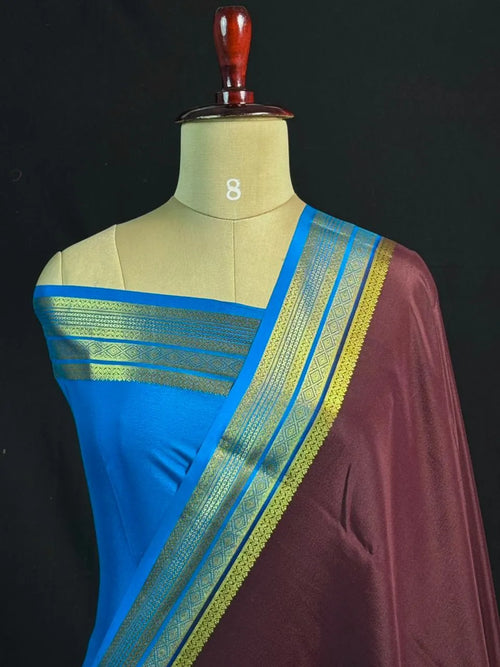 A Symbol of Tradition – Pure Mysore Silk Saree