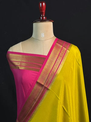 A Symbol of Tradition – Pure Mysore Silk Saree