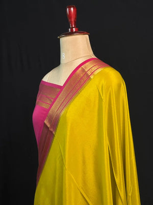 A Symbol of Tradition – Pure Mysore Silk Saree