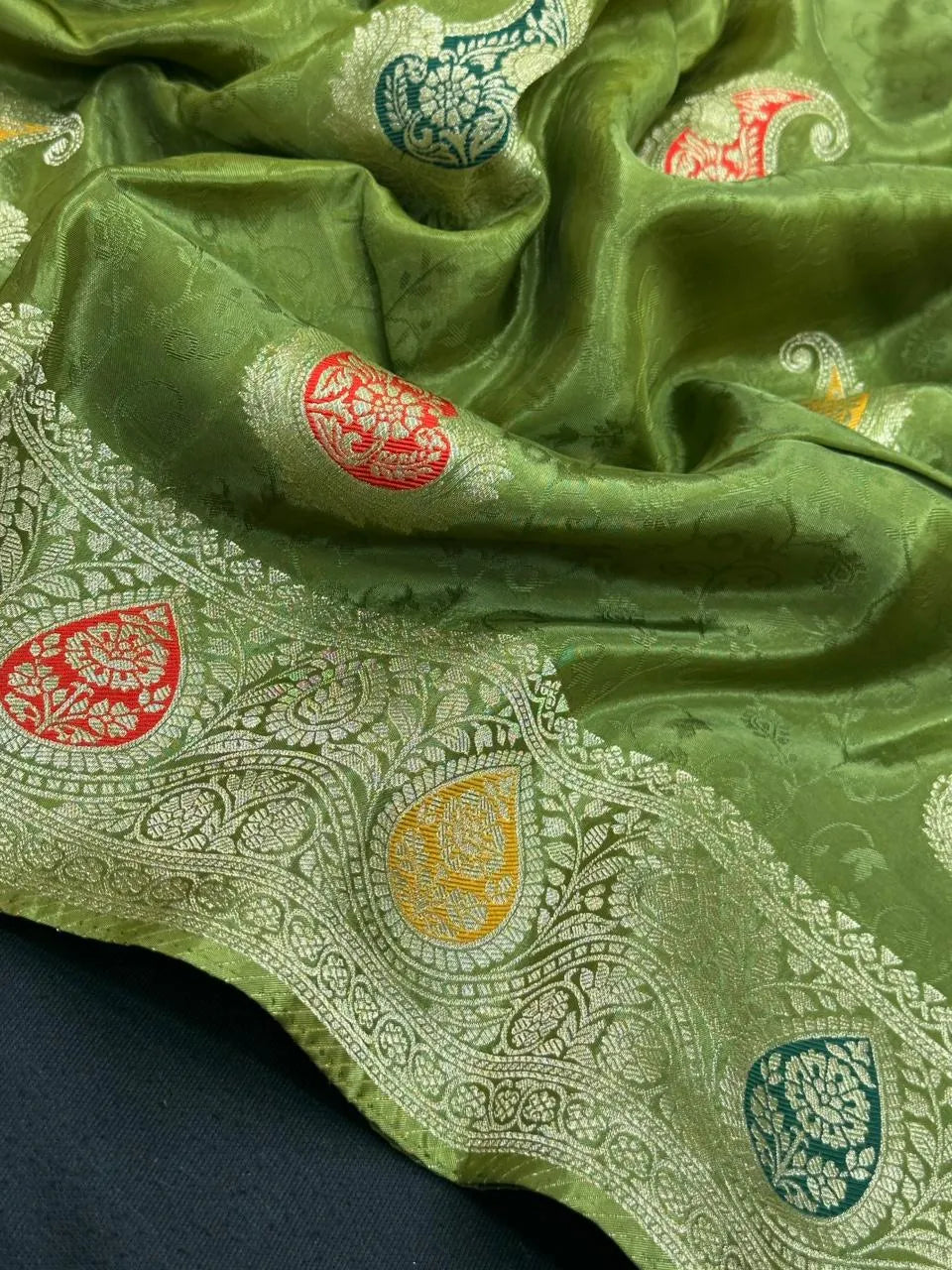 Pure Feel Viscose Silk Saree in Elegant Shades (Summer Dupion)