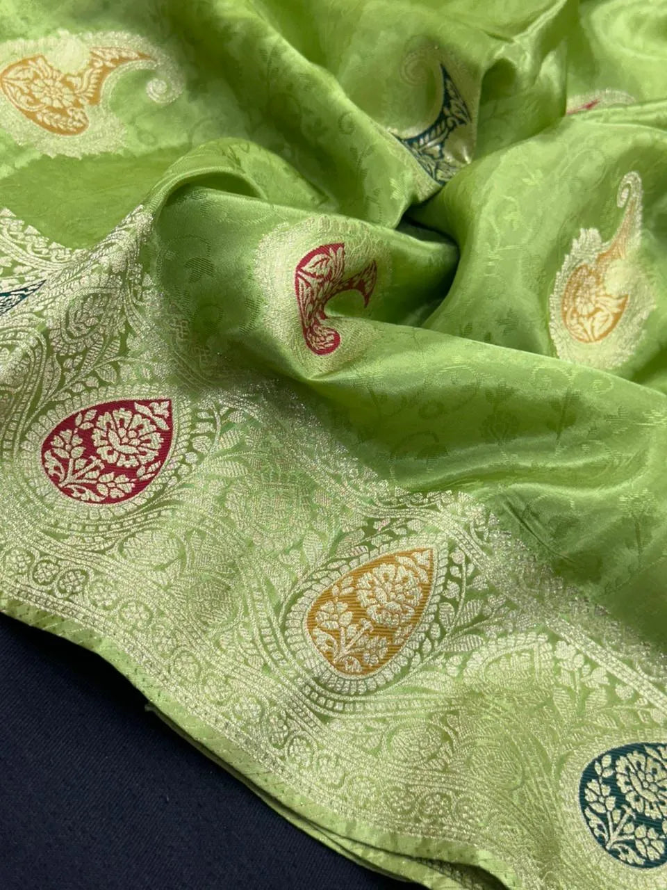 Pure Feel Viscose Silk Saree in Elegant Shades (Summer Dupion)