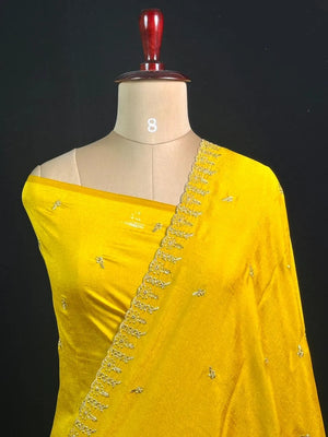 Designer Semi Tussar Saree with Golden Zari Touch 