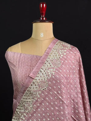 Designer Tasar Silk Cutwork Saree – Classic Ethnic Wear