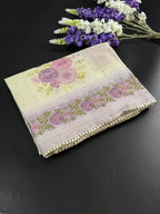 Tissue Lee Embroidery Saree
