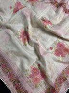 Tissue Lee Embroidery Saree