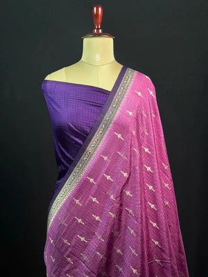 Premium Raw Kota Chex Silk Saree – Lightweight & Stylish