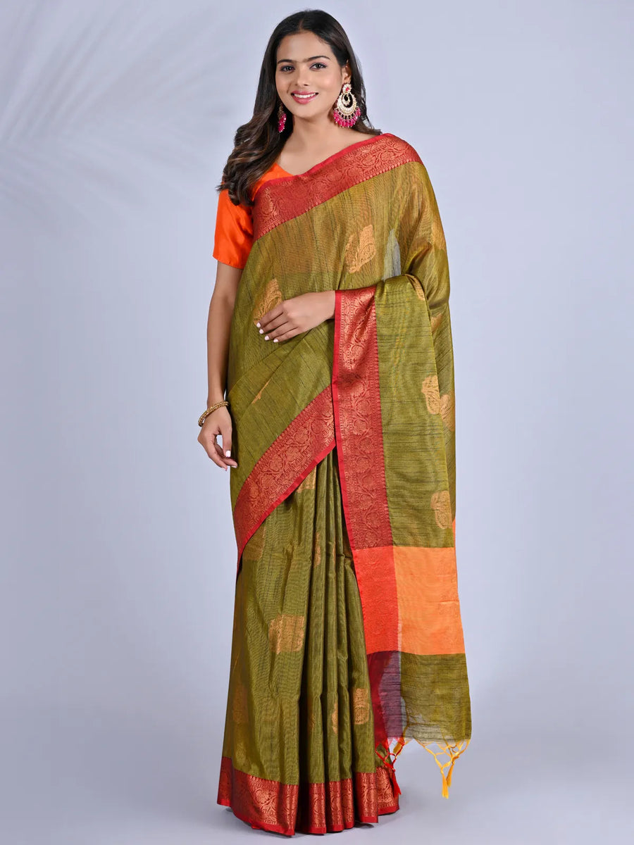 Semi Silk Sarees- Kanchi Lenin Saree