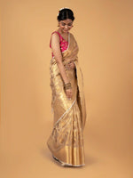 Load image into Gallery viewer, Jute Tissue Buta PD Saree