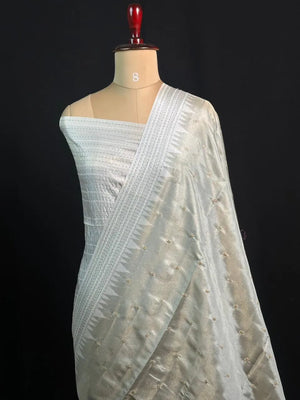 Must-Have Semi Smooth Tassar Silk Saree Collection-(True jute tis)