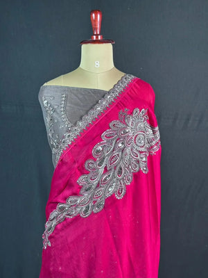 Festive Radiance Fancy Silk Saree