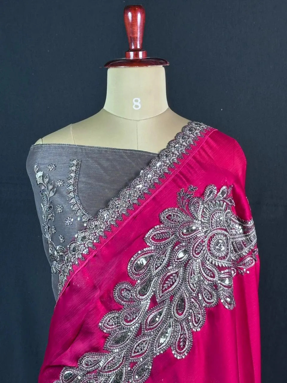 Festive Radiance Fancy Silk Saree