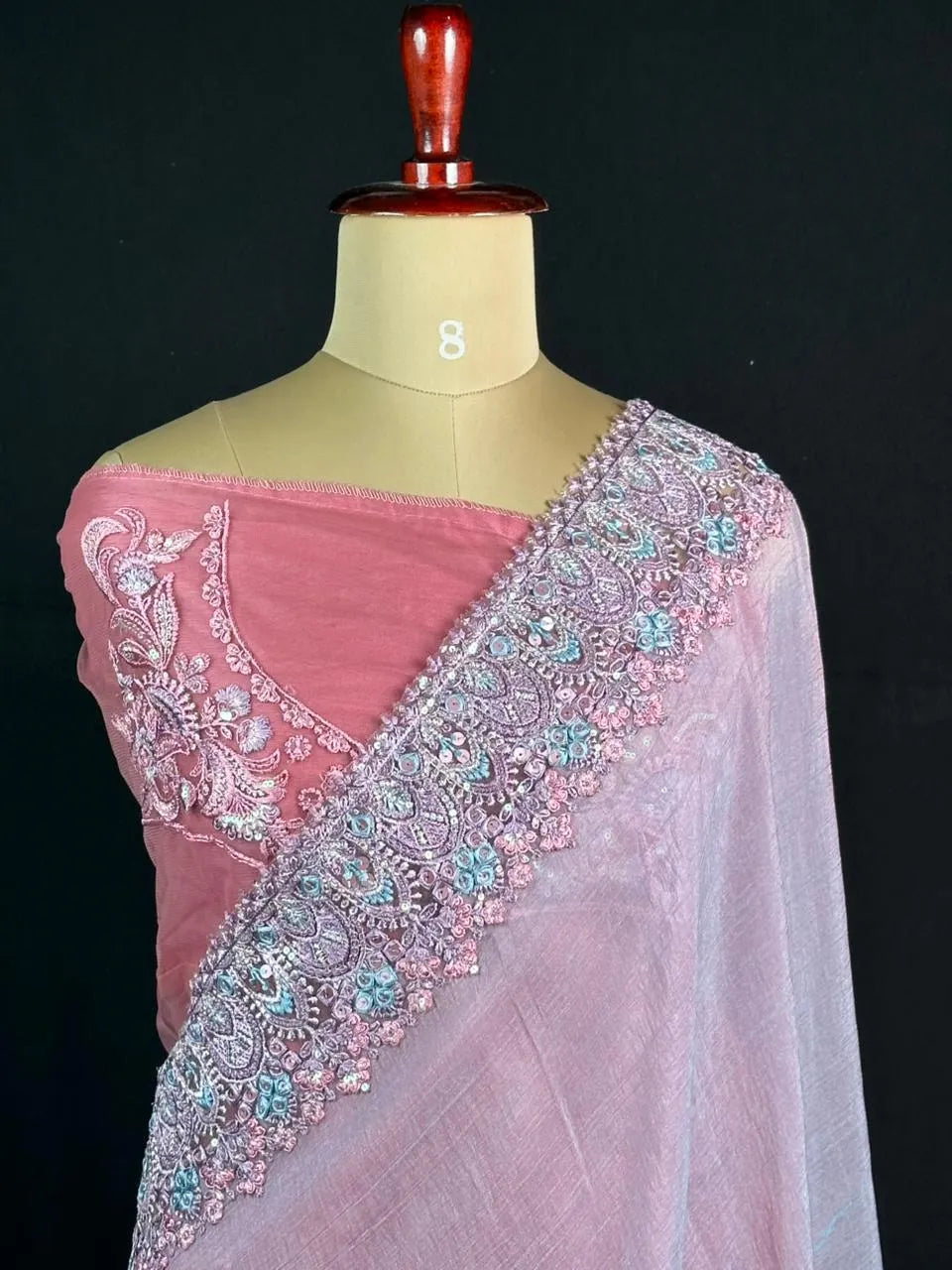 Festive Radiance Fancy Silk Saree 