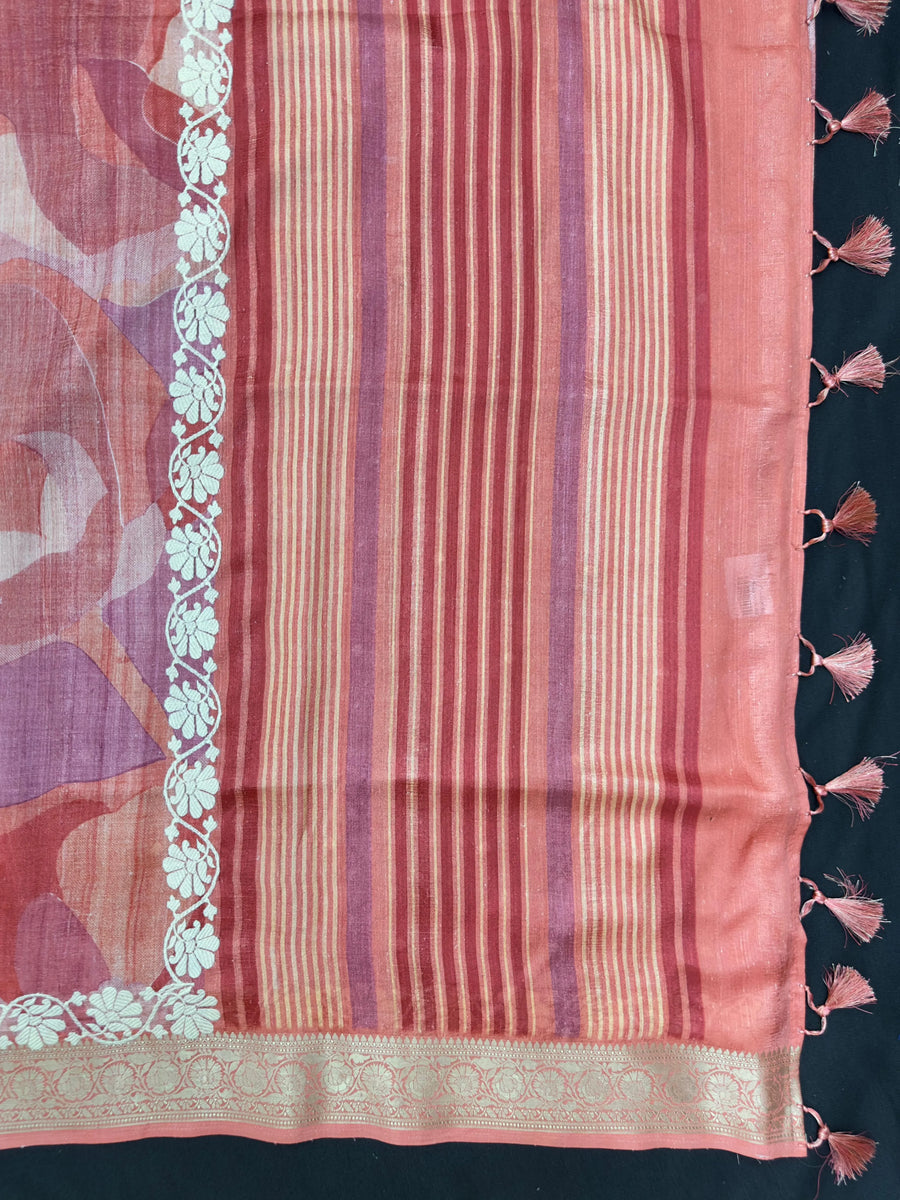 Tussar Silk Saree for Women – Elegant Texture with Natural Silk Shine for Festive & Formal Wear