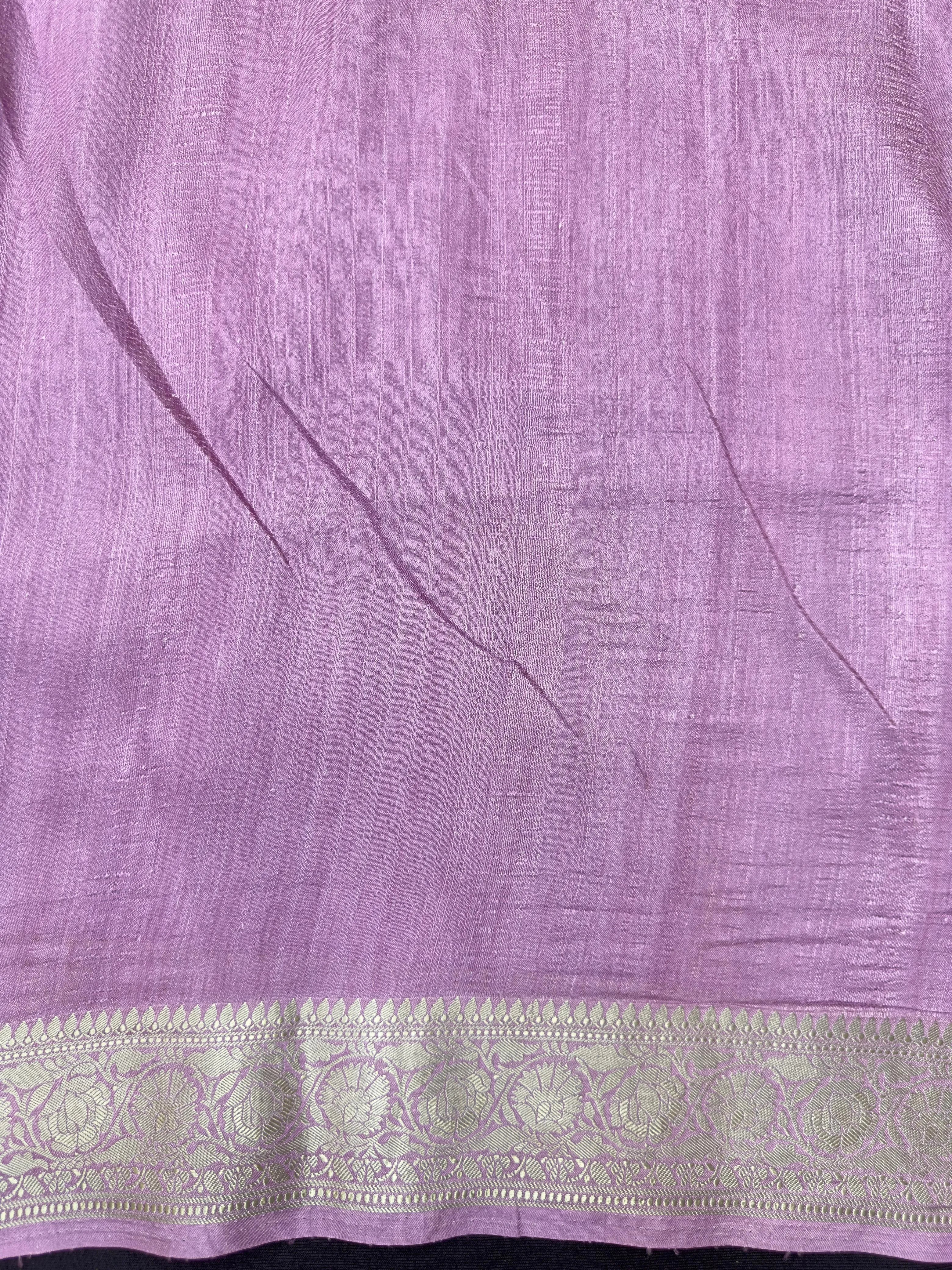 Tussar silk saree with natural handwoven texture and earthy elegance – ideal for formal and festive occasions