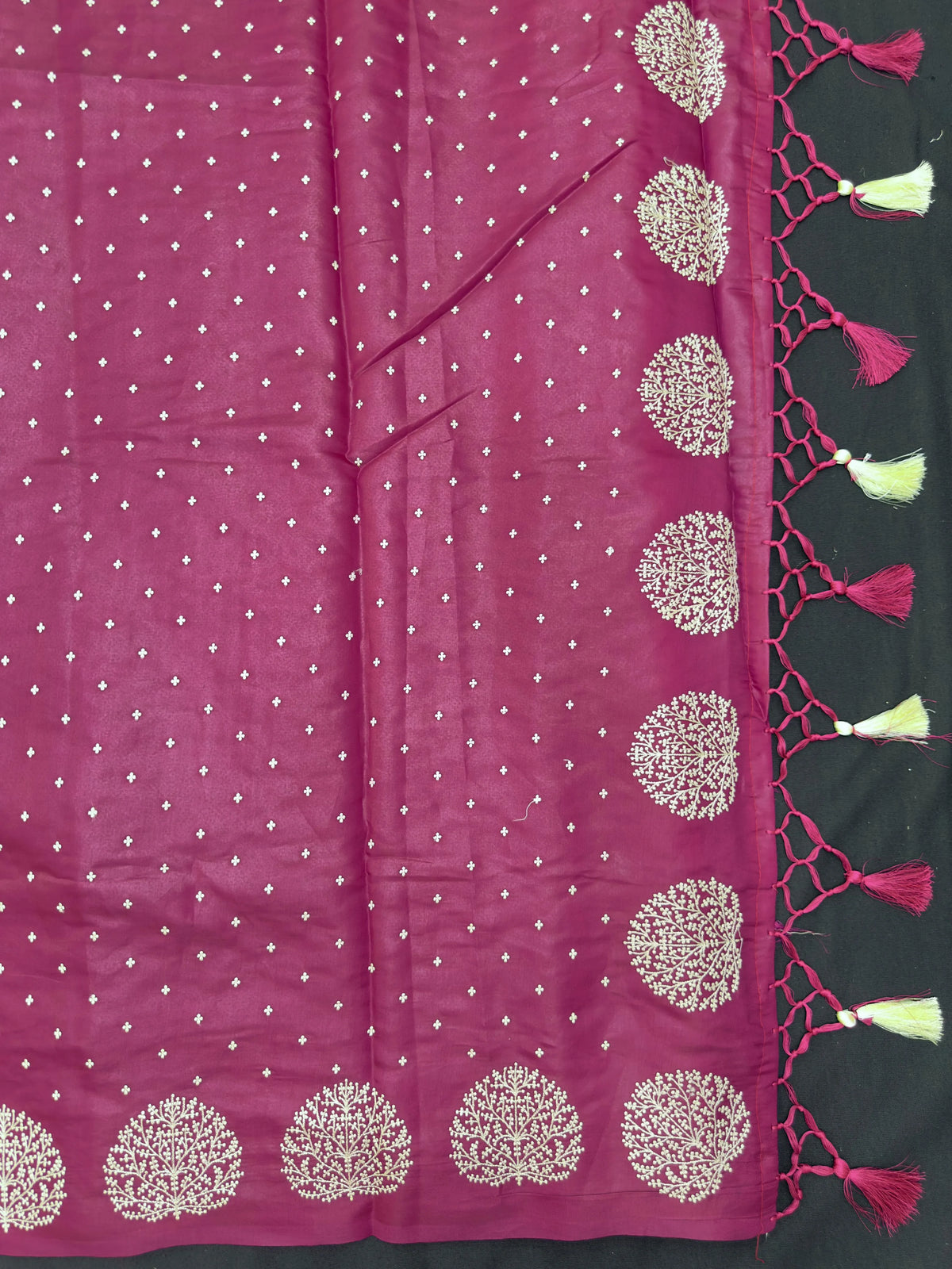 Tussar Silk Saree – Natural Shine with Elegant Textured Weave