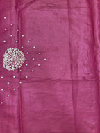 Tussar Silk Saree – Natural Shine with Elegant Textured Weave